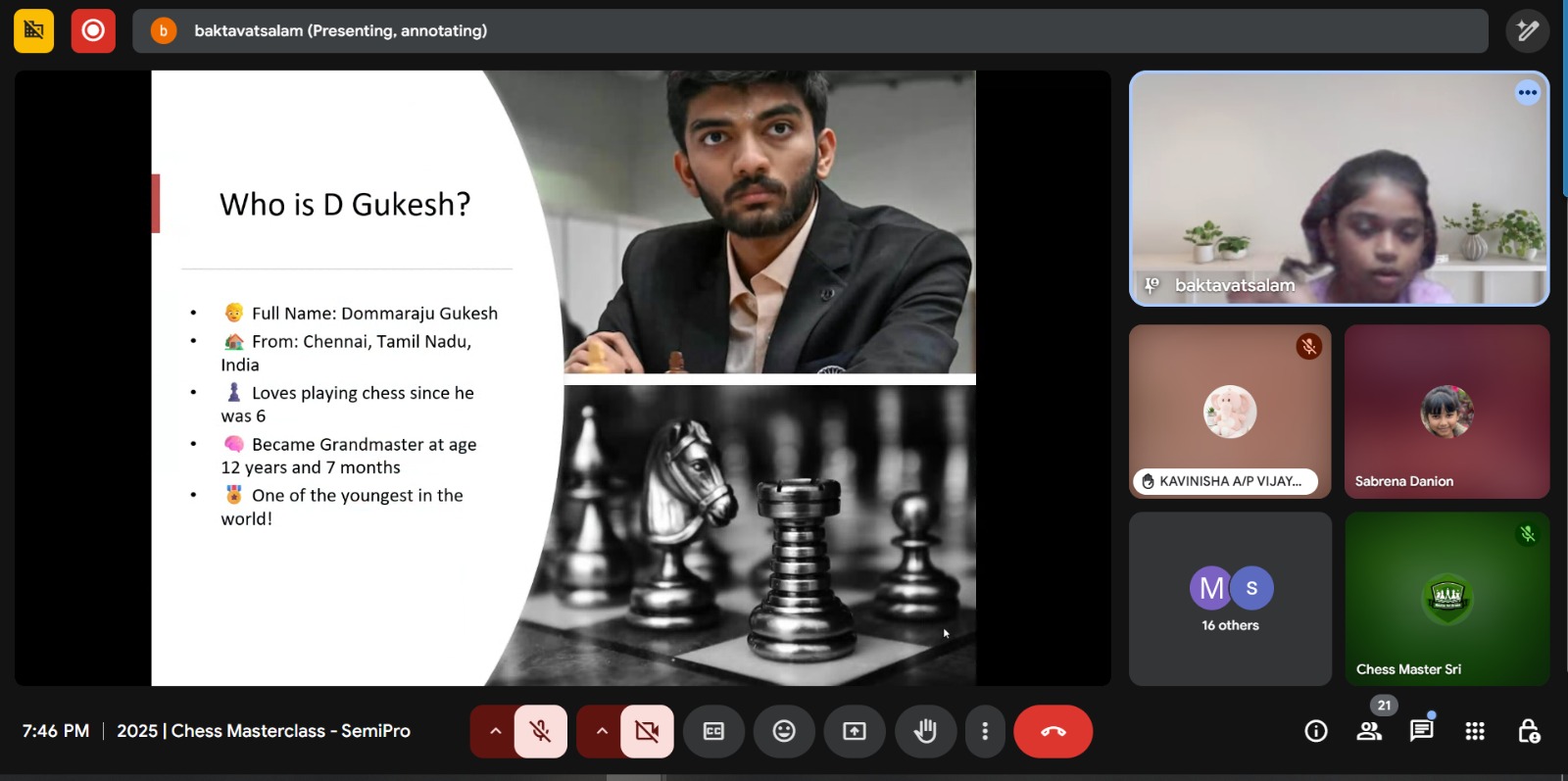 Online chess class session 6