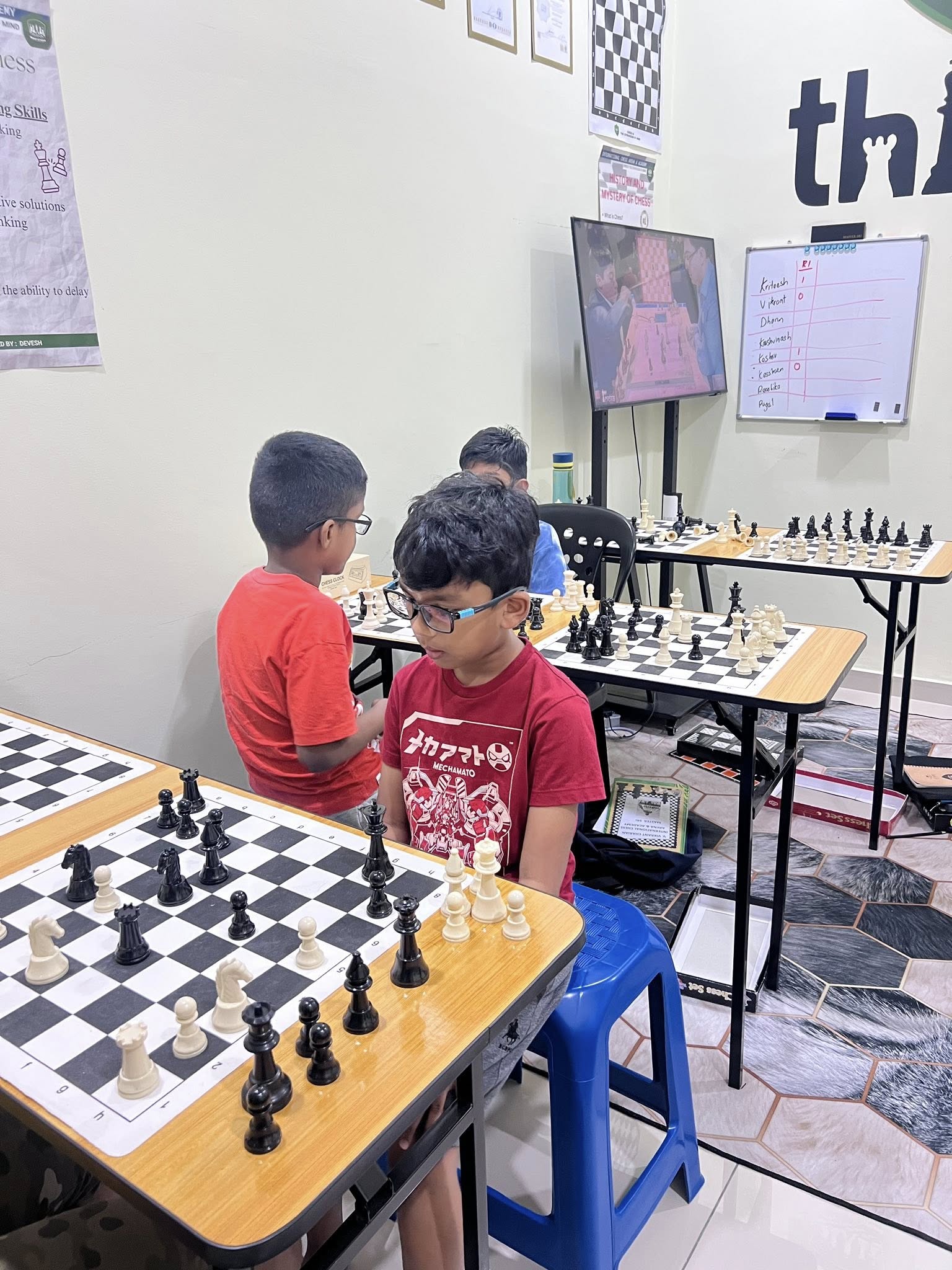 Chess training session