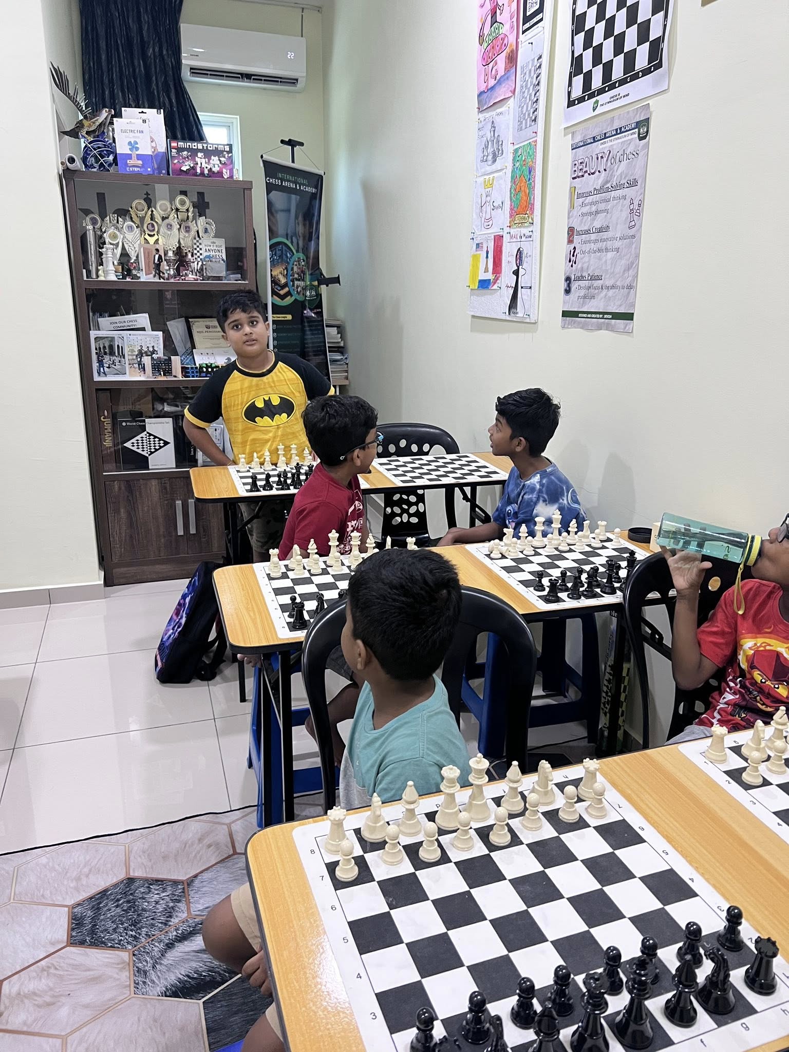 In-person chess training