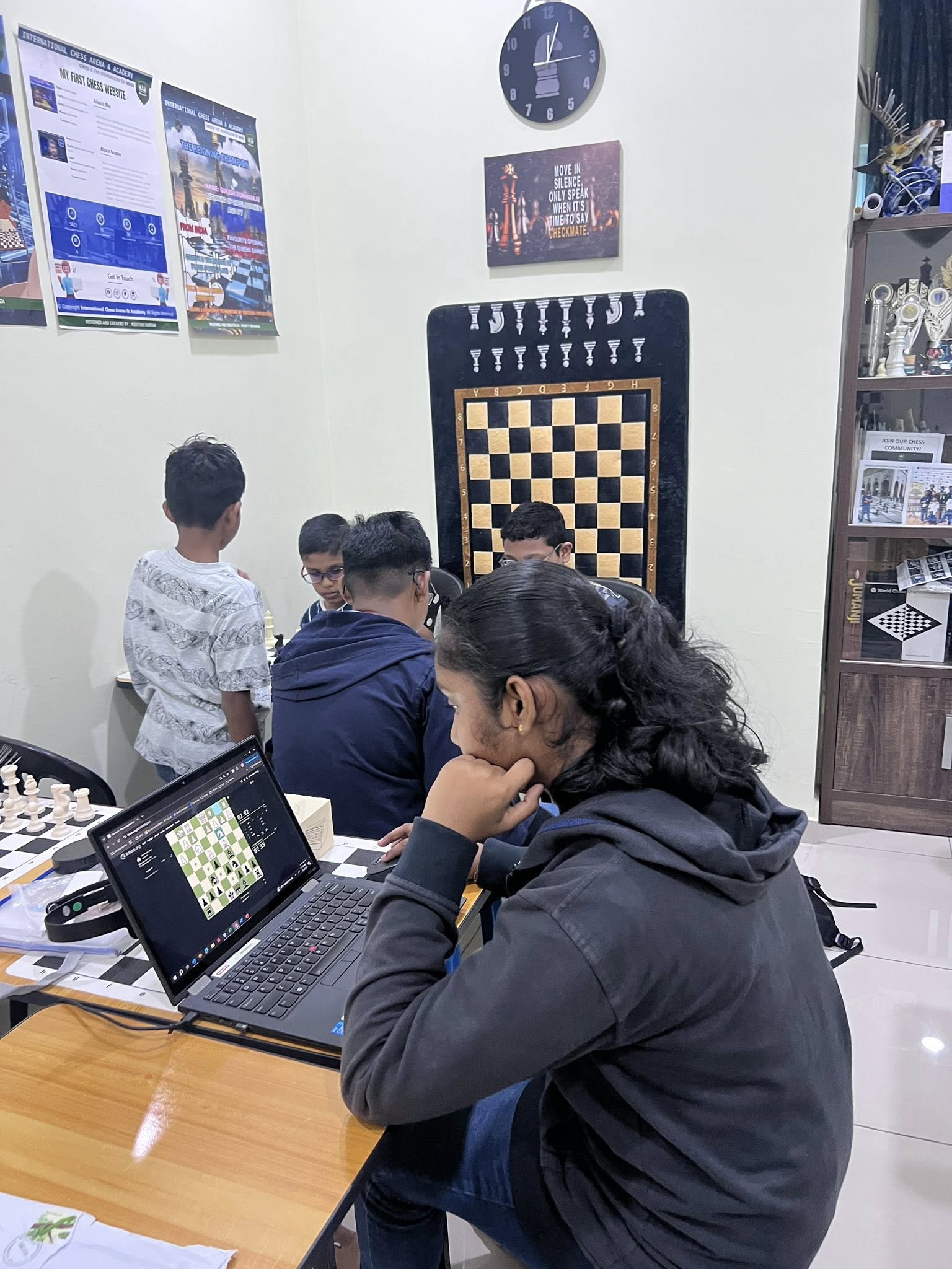 Chess coaching class