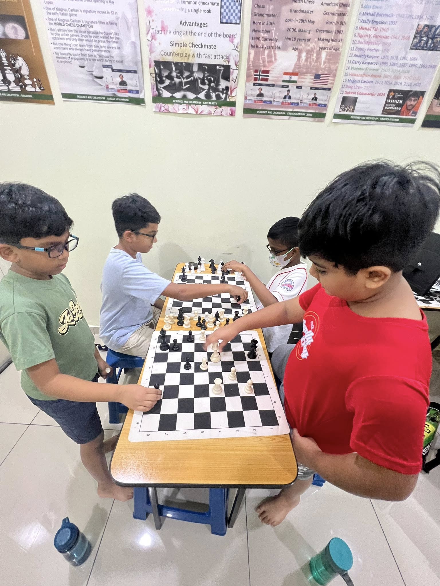 In-person chess training